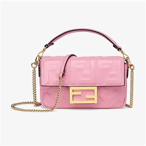 fendi pink baguette